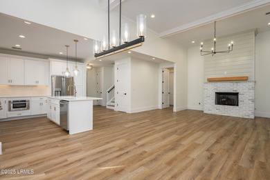 Under construction - CUSTOM HOME - September 2025 completion on Ladys Island Country Club in South Carolina - for sale on GolfHomes.com, golf home, golf lot