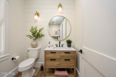 Under construction - CUSTOM HOME - September 2025 completion on Ladys Island Country Club in South Carolina - for sale on GolfHomes.com, golf home, golf lot