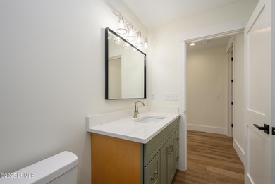 Under construction - CUSTOM HOME - September 2025 completion on Ladys Island Country Club in South Carolina - for sale on GolfHomes.com, golf home, golf lot