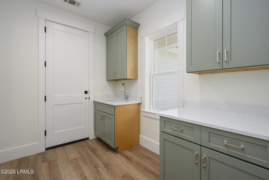 Under construction - CUSTOM HOME - September 2025 completion on Ladys Island Country Club in South Carolina - for sale on GolfHomes.com, golf home, golf lot