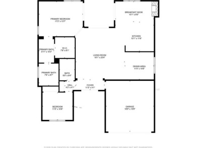 STUNNINGLY UPDATED, OVERSIZED PRIVATE LOT, 2/2 BLOCK and STUCCO on Hacienda Hills Golf and Country Club in Florida - for sale on GolfHomes.com, golf home, golf lot