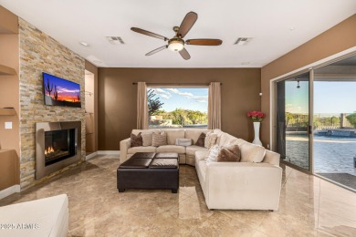 Spectacular single-level home with panoramic city light & on Sanctuary Golf Course At WestWorld in Arizona - for sale on GolfHomes.com, golf home, golf lot