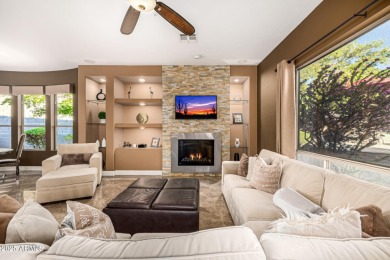 Spectacular single-level home with panoramic city light & on Sanctuary Golf Course At WestWorld in Arizona - for sale on GolfHomes.com, golf home, golf lot