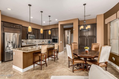 Spectacular single-level home with panoramic city light & on Sanctuary Golf Course At WestWorld in Arizona - for sale on GolfHomes.com, golf home, golf lot