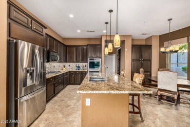 Spectacular single-level home with panoramic city light & on Sanctuary Golf Course At WestWorld in Arizona - for sale on GolfHomes.com, golf home, golf lot