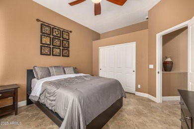 Spectacular single-level home with panoramic city light & on Sanctuary Golf Course At WestWorld in Arizona - for sale on GolfHomes.com, golf home, golf lot