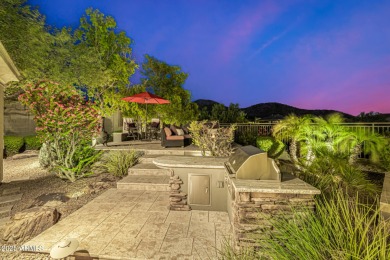 Spectacular single-level home with panoramic city light & on Sanctuary Golf Course At WestWorld in Arizona - for sale on GolfHomes.com, golf home, golf lot