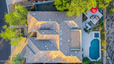 Spectacular single-level home with panoramic city light & on Sanctuary Golf Course At WestWorld in Arizona - for sale on GolfHomes.com, golf home, golf lot