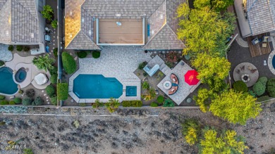 Spectacular single-level home with panoramic city light & on Sanctuary Golf Course At WestWorld in Arizona - for sale on GolfHomes.com, golf home, golf lot