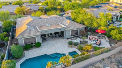 Spectacular single-level home with panoramic city light & on Sanctuary Golf Course At WestWorld in Arizona - for sale on GolfHomes.com, golf home, golf lot