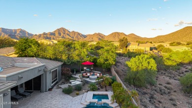 Spectacular single-level home with panoramic city light & on Sanctuary Golf Course At WestWorld in Arizona - for sale on GolfHomes.com, golf home, golf lot