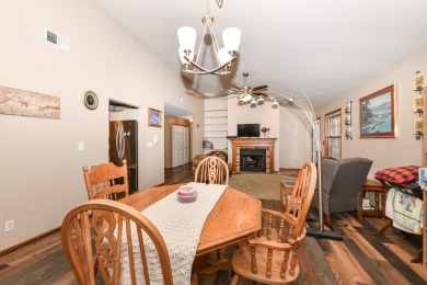 DELAVAN 3 BEDROOM, 2 FULL BATH, UPPER UNIT CONDOMINIUM with GOLF on Delbrook Golf Course in Wisconsin - for sale on GolfHomes.com, golf home, golf lot