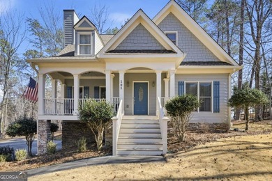 This Qaint Cottage Sits on a Private Wooded Corner Lot Making it on The Highlands Course at Lake Arrowhead in Georgia - for sale on GolfHomes.com, golf home, golf lot