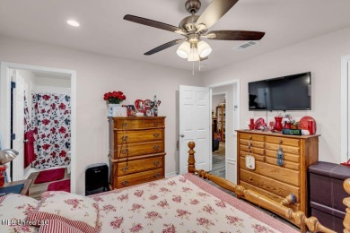 This 3 bed, 2 bath home built in 2023 is just a baby which means on Diamondhead Country Club in Mississippi - for sale on GolfHomes.com, golf home, golf lot
