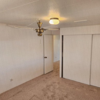 This property is light, bright and has a unique 2 bed/2 bath on Palm Desert Greens Country Club in California - for sale on GolfHomes.com, golf home, golf lot
