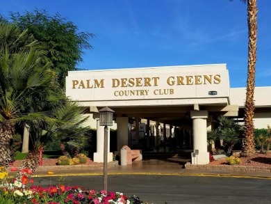 This property is light, bright and has a unique 2 bed/2 bath on Palm Desert Greens Country Club in California - for sale on GolfHomes.com, golf home, golf lot