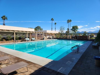 This property is light, bright and has a unique 2 bed/2 bath on Palm Desert Greens Country Club in California - for sale on GolfHomes.com, golf home, golf lot