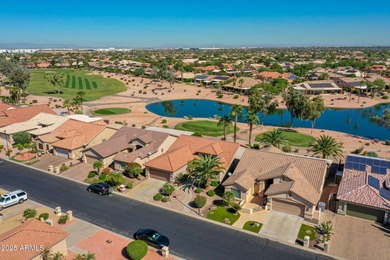 Looking for serene golf course living in PebbleCreek's premier on Tuscany Falls At Pebble Creek in Arizona - for sale on GolfHomes.com, golf home, golf lot
