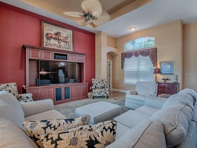 SPECTACULAR EXPANSIVE GOLF COURSE VIEW on this CUSTOM ST. JOHNS on The Links of Spruce Creek in Florida - for sale on GolfHomes.com, golf home, golf lot