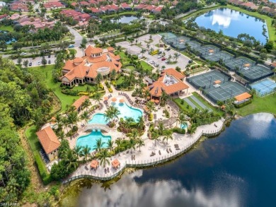 Updates and CUSTOM UPGRADES abound in this BRIGHT, AIRY and OPEN on TPC At Treviso Bay in Florida - for sale on GolfHomes.com, golf home, golf lot