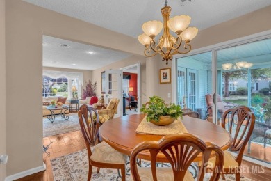 Tasteful & elegant 2BR/2BA Pennsylvania II model, with 1700 sq on Rossmoor Golf Club in New Jersey - for sale on GolfHomes.com, golf home, golf lot