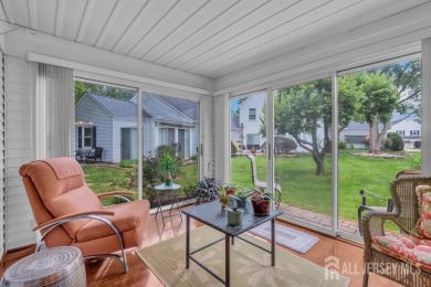 Tasteful & elegant 2BR/2BA Pennsylvania II model, with 1700 sq on Rossmoor Golf Club in New Jersey - for sale on GolfHomes.com, golf home, golf lot