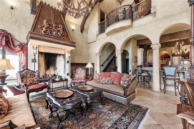 Exceptional and timeless French and Swiss influenced Manor built on Pinnacle Country Club in Arkansas - for sale on GolfHomes.com, golf home, golf lot