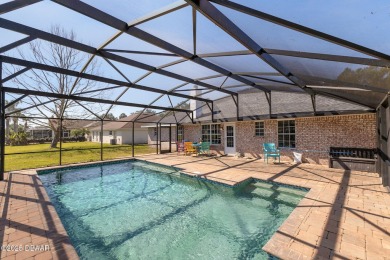 Relax in this quiet 4 bedroom pool home, with low-maintenance on Crane Lakes Golf and Country Club in Florida - for sale on GolfHomes.com, golf home, golf lot