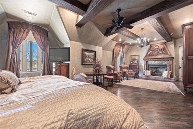 Exceptional and timeless French and Swiss influenced Manor built on Pinnacle Country Club in Arkansas - for sale on GolfHomes.com, golf home, golf lot