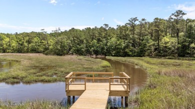 Coastal living at its finest with this exceptionally renovated on Olde Point Golf and Country Club in North Carolina - for sale on GolfHomes.com, golf home, golf lot