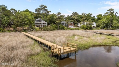 Coastal living at its finest with this exceptionally renovated on Olde Point Golf and Country Club in North Carolina - for sale on GolfHomes.com, golf home, golf lot