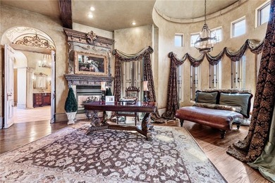 Exceptional and timeless French and Swiss influenced Manor built on Pinnacle Country Club in Arkansas - for sale on GolfHomes.com, golf home, golf lot