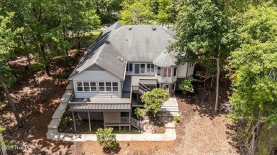 Coastal living at its finest with this exceptionally renovated on Olde Point Golf and Country Club in North Carolina - for sale on GolfHomes.com, golf home, golf lot