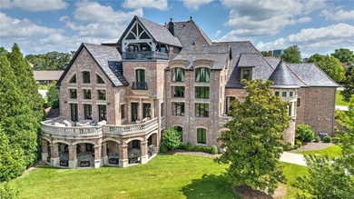 Exceptional and timeless French and Swiss influenced Manor built on Pinnacle Country Club in Arkansas - for sale on GolfHomes.com, golf home, golf lot