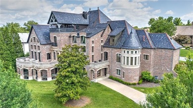 Exceptional and timeless French and Swiss influenced Manor built on Pinnacle Country Club in Arkansas - for sale on GolfHomes.com, golf home, golf lot
