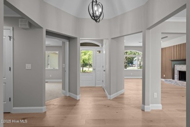 Coastal living at its finest with this exceptionally renovated on Olde Point Golf and Country Club in North Carolina - for sale on GolfHomes.com, golf home, golf lot