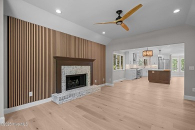 Coastal living at its finest with this exceptionally renovated on Olde Point Golf and Country Club in North Carolina - for sale on GolfHomes.com, golf home, golf lot