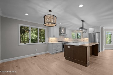 Coastal living at its finest with this exceptionally renovated on Olde Point Golf and Country Club in North Carolina - for sale on GolfHomes.com, golf home, golf lot