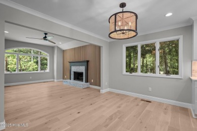 Coastal living at its finest with this exceptionally renovated on Olde Point Golf and Country Club in North Carolina - for sale on GolfHomes.com, golf home, golf lot