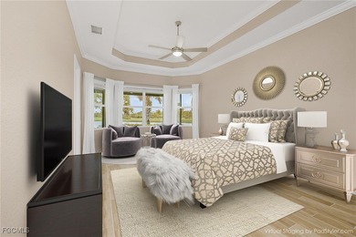 Welcome Home! Step into this beautifully designed Napoli Grande on Heritage Landing Golf  in Florida - for sale on GolfHomes.com, golf home, golf lot