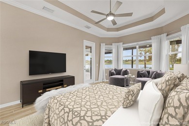 Welcome Home! Step into this beautifully designed Napoli Grande on Heritage Landing Golf  in Florida - for sale on GolfHomes.com, golf home, golf lot