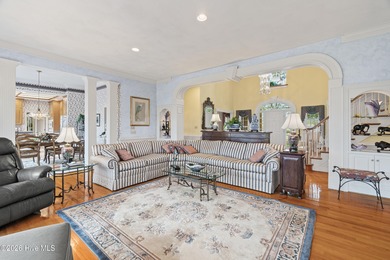 Stunning Waterfront Golf Course Home in Albemarle Plantation on Sound Golf Links at Albemarle Plantation in North Carolina - for sale on GolfHomes.com, golf home, golf lot