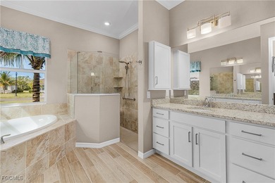 Welcome Home! Step into this beautifully designed Napoli Grande on Heritage Landing Golf  in Florida - for sale on GolfHomes.com, golf home, golf lot