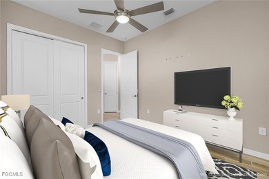 Welcome Home! Step into this beautifully designed Napoli Grande on Heritage Landing Golf  in Florida - for sale on GolfHomes.com, golf home, golf lot