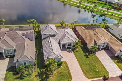 Welcome Home! Step into this beautifully designed Napoli Grande on Heritage Landing Golf  in Florida - for sale on GolfHomes.com, golf home, golf lot