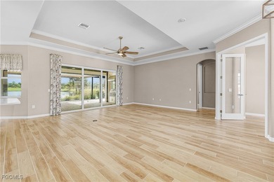 Welcome Home! Step into this beautifully designed Napoli Grande on Heritage Landing Golf  in Florida - for sale on GolfHomes.com, golf home, golf lot