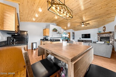 Located among mature pines in the beautiful White Mountains on Bison Golf and Country Club in Arizona - for sale on GolfHomes.com, golf home, golf lot