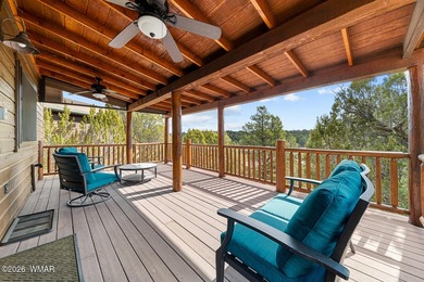 Located among mature pines in the beautiful White Mountains on Bison Golf and Country Club in Arizona - for sale on GolfHomes.com, golf home, golf lot