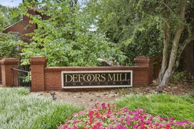 This brick end unit is quite a find in the Defoors Mill Townhome on Cross Creek Golf Course in Georgia - for sale on GolfHomes.com, golf home, golf lot