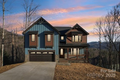 Million-dollar views await in this brand-new, custom-built home on Reems Creek Golf Club in North Carolina - for sale on GolfHomes.com, golf home, golf lot